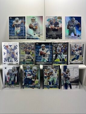 Cowboys Tony Romo/Jason Witten/Dez Bryant/DeMarcus Ware era lot of 13